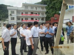 貴州省委常委、省政府、省環(huán)保廳施工現(xiàn)場視察